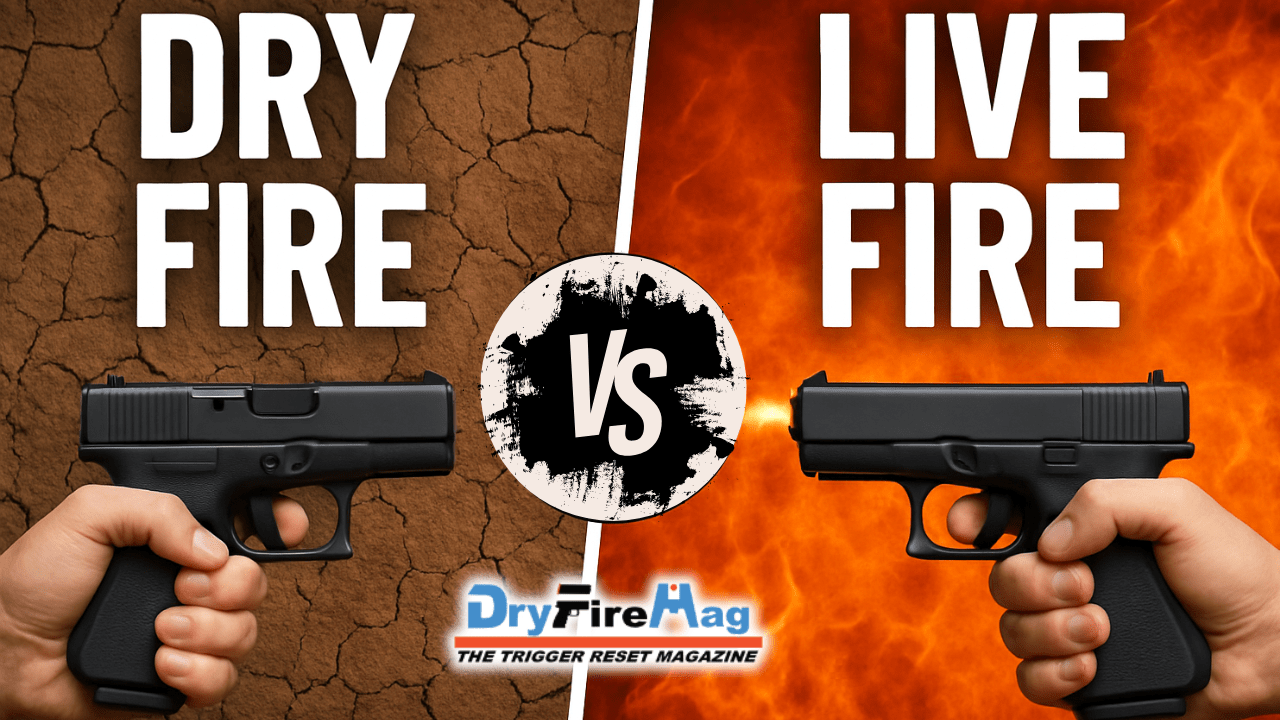 Dry Fire vs. Live Fire: What Skills Transfer the Best?