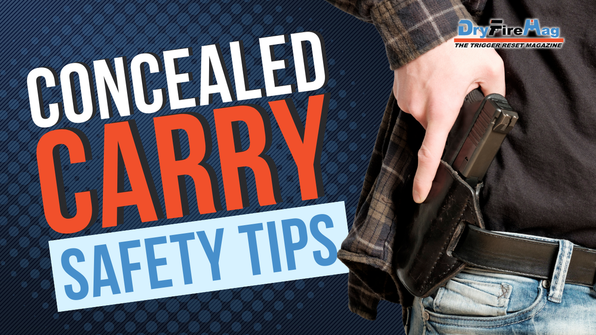 Mastering Concealed Carry: Essential Safety Training Tips - DryFireMag