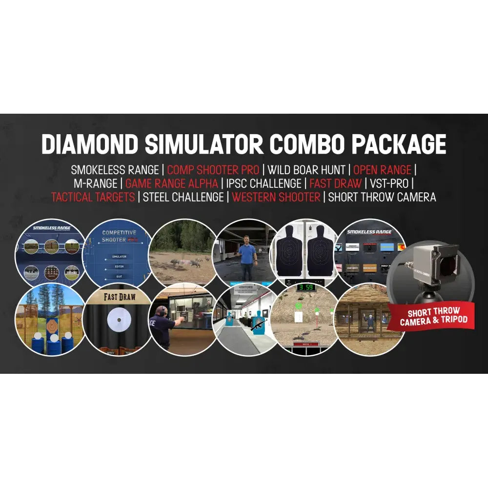 Diamond Smokeless Range Simulator Combo Package