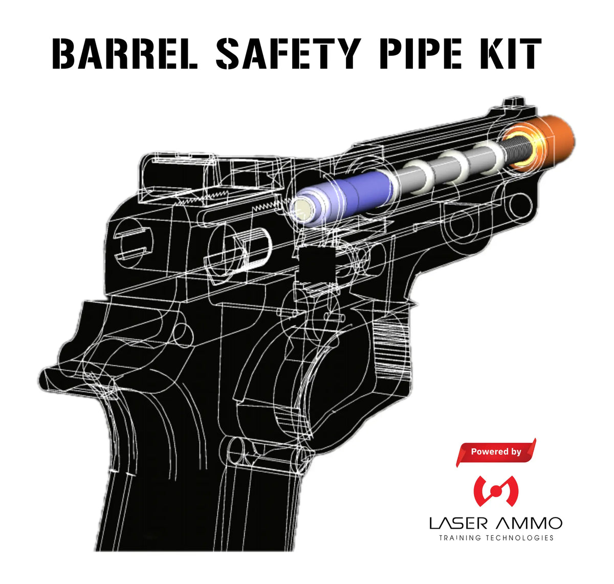 Smart DryFireMag for Sig Sauer P365 IR (Invisible) Laser Training System