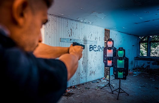 CQB in a Box Reactive Target System