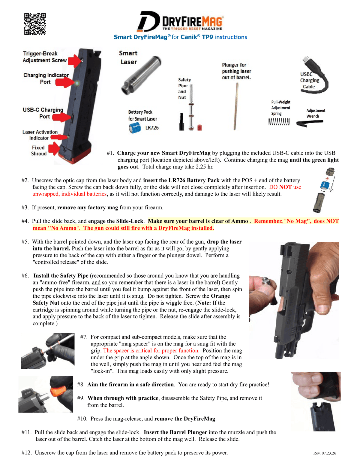 Instruction 1