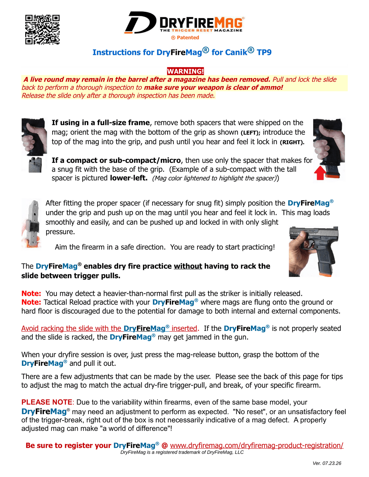 Instruction 1