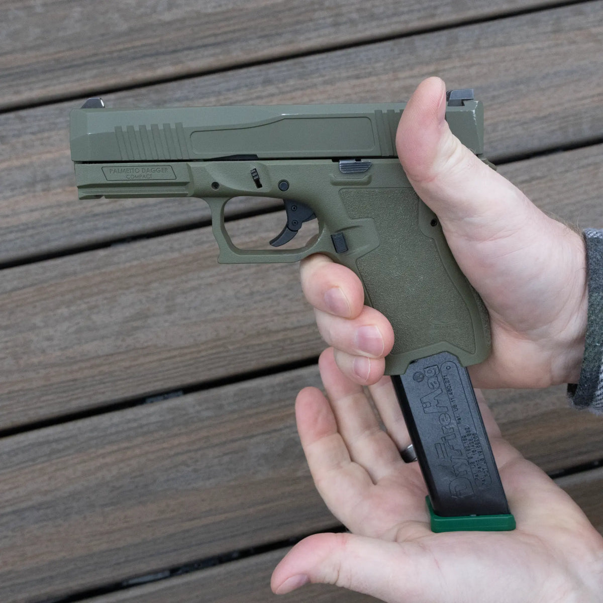 9MM Smart DryFireMag for Palmetto State Armory Dagger