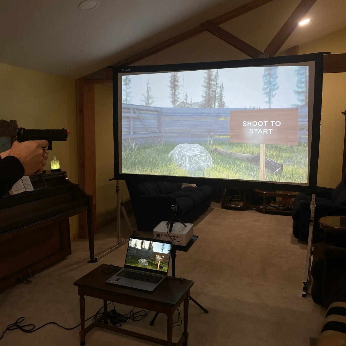 Smokeless Range Home Simulator