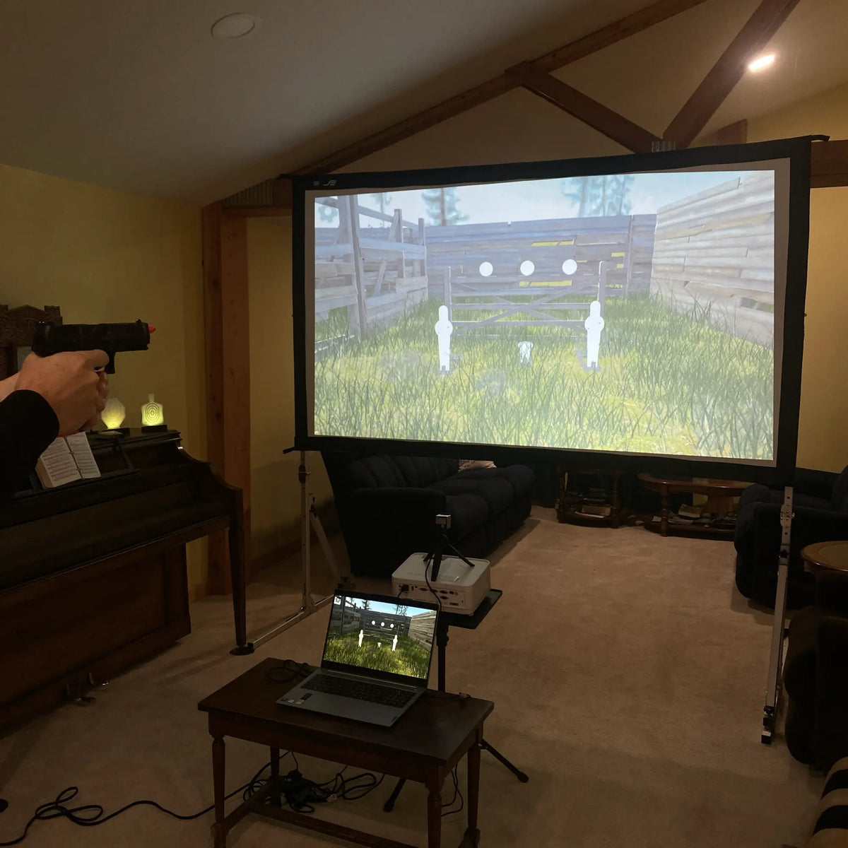Smokeless Range Home Simulator