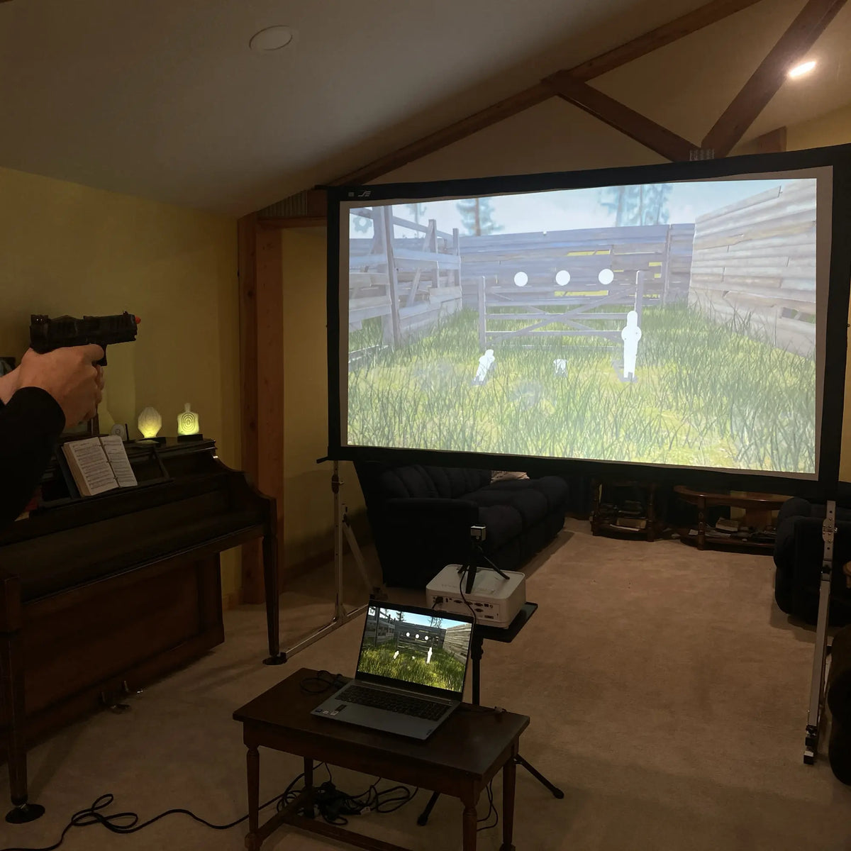 Smokeless Range Home Simulator