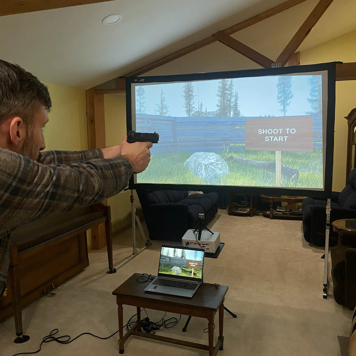 Smokeless Range Home Simulator