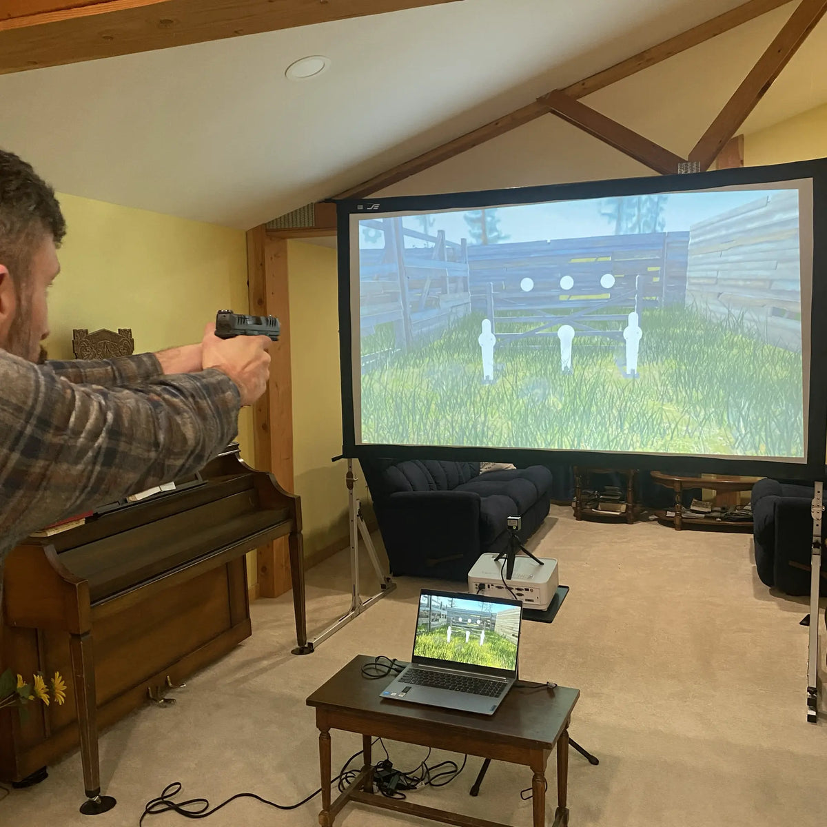 Smokeless Range Home Simulator